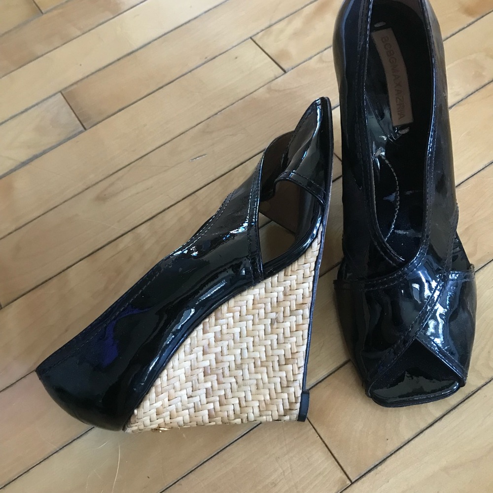 Bcbg wedge heels